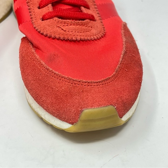 Adidas I-5923 Shoes Mens 8 Red Gum Soles Mesh Suede Running Sneakers D97346 - Picture 8 of 16